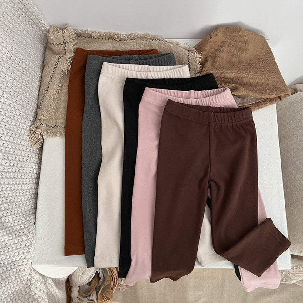 MyKids-USA® Baby Solid Color Soft Cotton Elastic Warm Quality Leggings