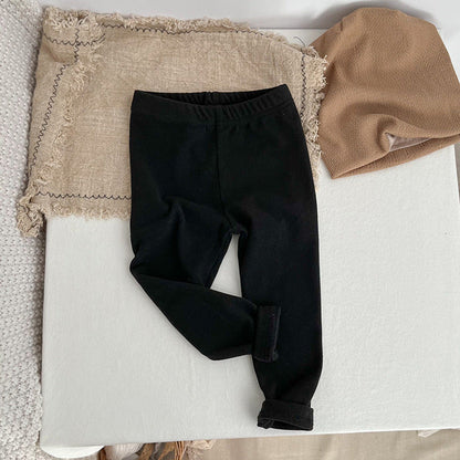 MyKids-USA® Baby Solid Color Soft Cotton Elastic Warm Quality Leggings