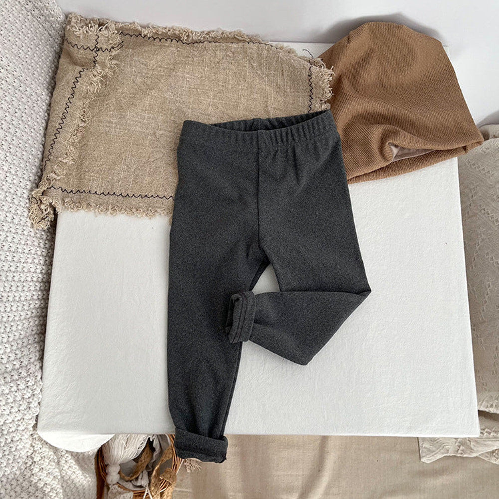 MyKids-USA® Baby Solid Color Soft Cotton Elastic Warm Quality Leggings