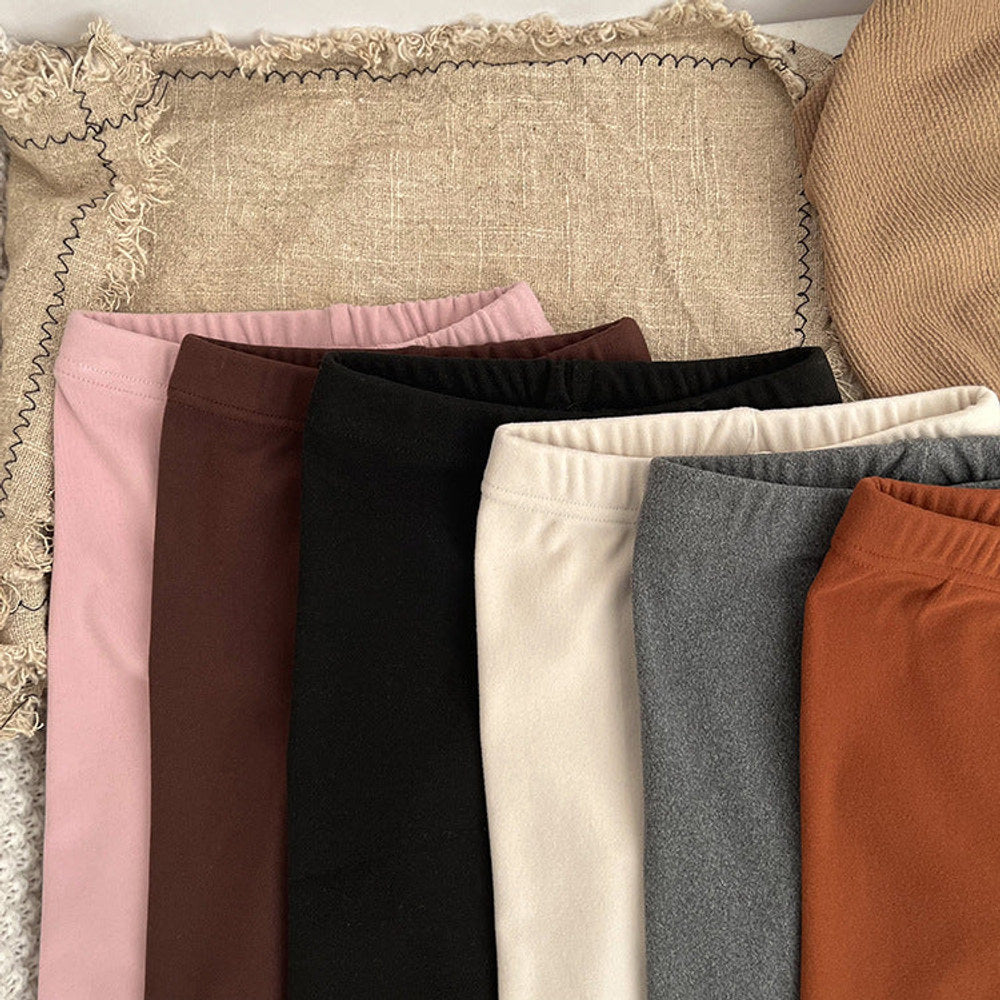 MyKids-USA® Baby Solid Color Soft Cotton Elastic Warm Quality Leggings