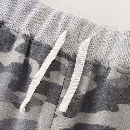 MyKids-USA® Baby Boy Camouflage Pattern Loose Casual Pants