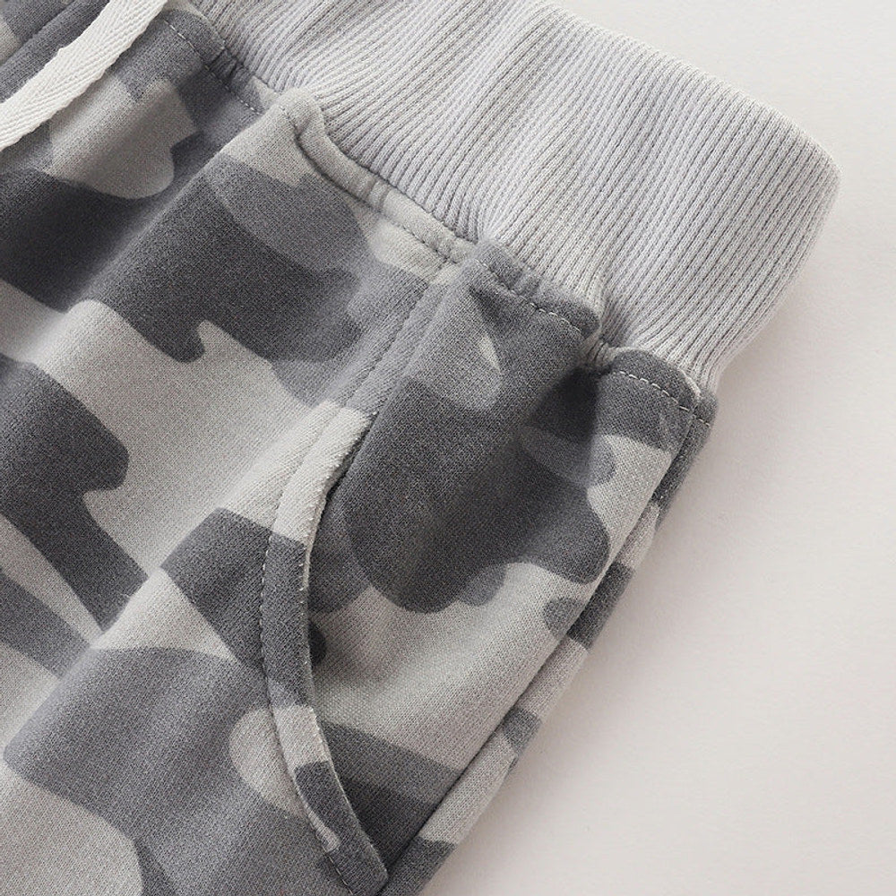 MyKids-USA® Baby Boy Camouflage Pattern Loose Casual Pants
