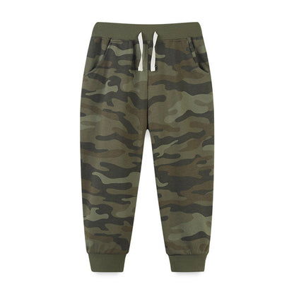 MyKids-USA® Baby Boy Camouflage Pattern Loose Casual Pants