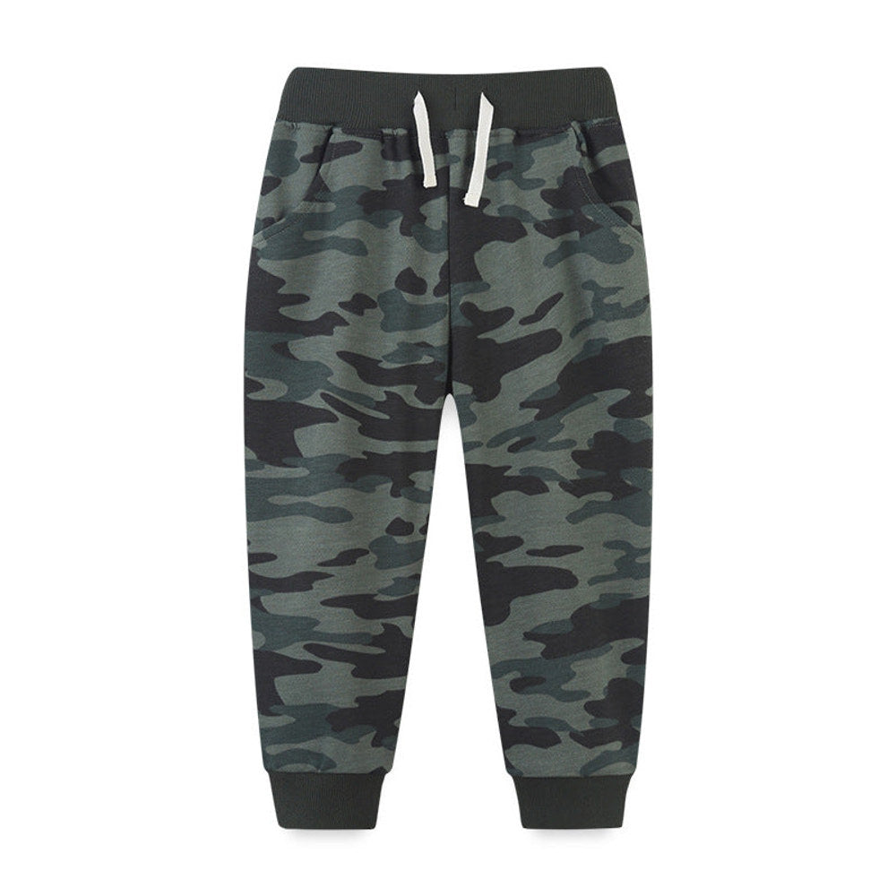 MyKids-USA® Baby Boy Camouflage Pattern Loose Casual Pants