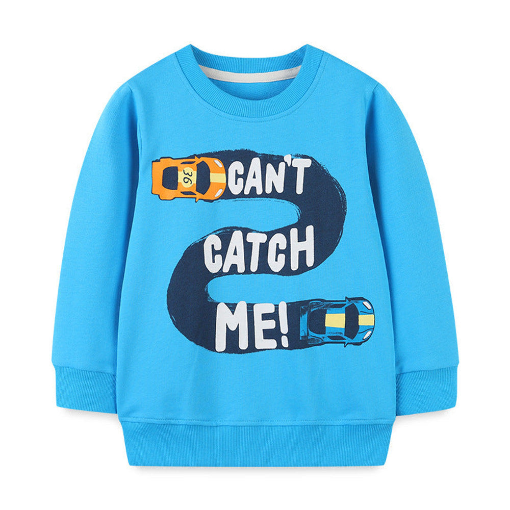 MyKids-USA® Baby Boy Cartoon Graphic Long Sleeve Quality Cotton Hoodie