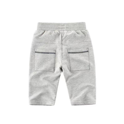MyKids-USA® Baby Boy Letter Print Round Neck Short Sleeve Cotton Design Section Children’s Tops