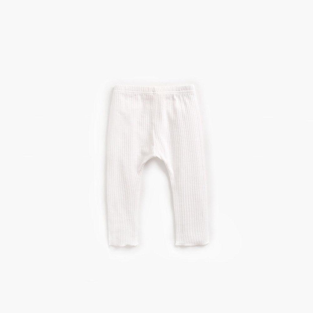 MyKids-USA® Baby Girl Solid Color Pants Leggings With Bow Decoration