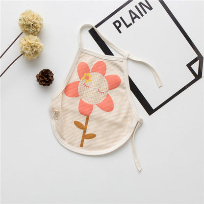 MyKids-USA® Baby Printed Pattern Belt Design Thin Apron In