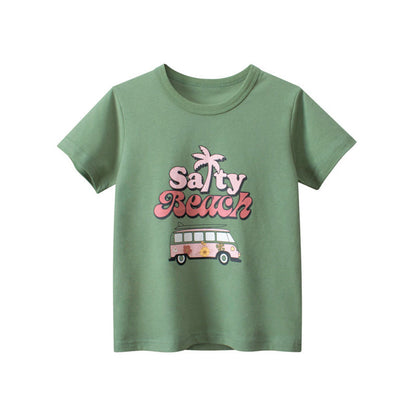MyKids-USA® Baby Girl Print Pattern Fashion Cotton Shirt