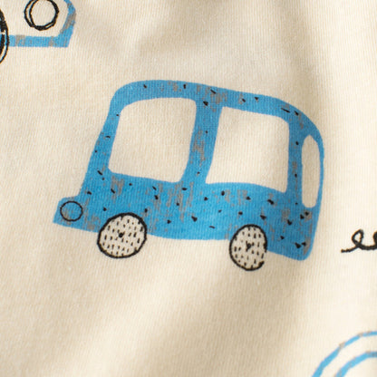MyKids-USA® Baby Boy Cars Print Pattern Breathable Home Clothes Shorts