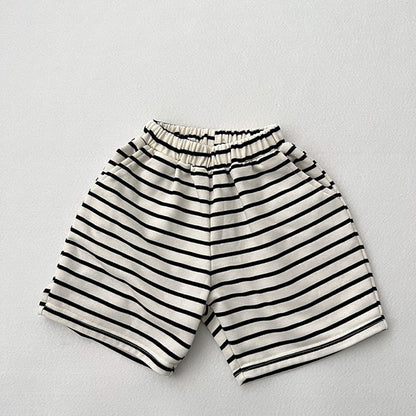 MyKids-USA® Baby Striped Pattern Fashion Sport Style Casual Shorts