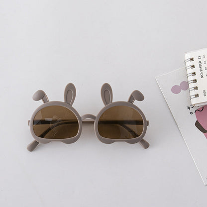 MyKids-USA® Fashion Bunny Shape Solid Color Sunglasses