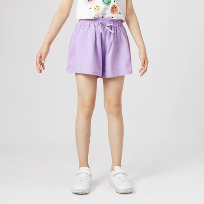 MyKids-USA® Children Solid Color Plain Various Color Shorts