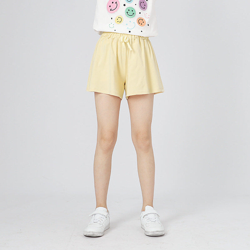 MyKids-USA® Children Solid Color Plain Various Color Shorts