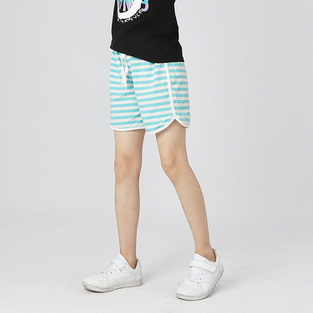 MyKids-USA® Children Solid Color Plain Various Color Shorts