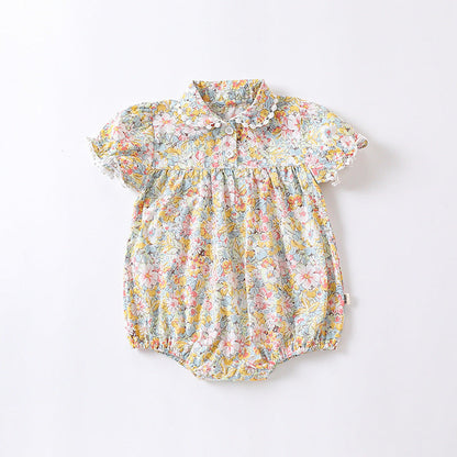 MyKids-USA® Baby Floral Pattern Fashion Princess bodysuit&Sets
