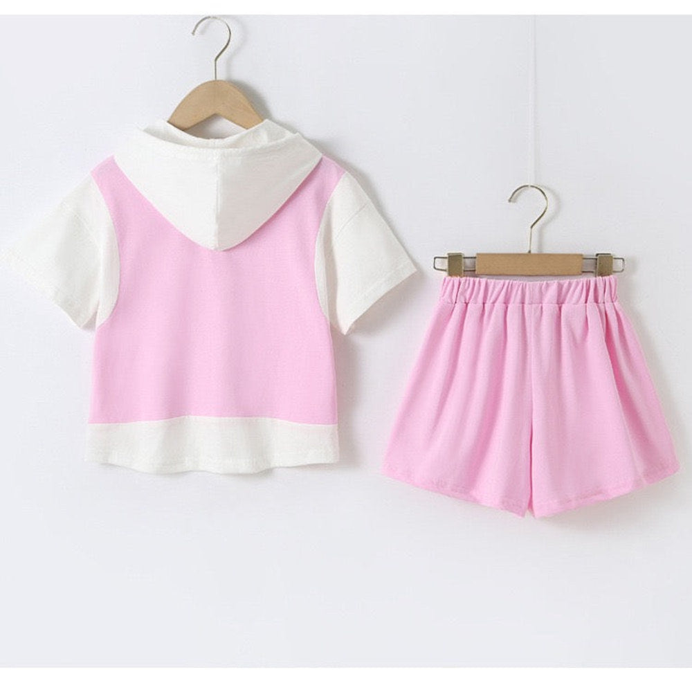 MyKids-USA® Cute Print Pattern Casual T-Shirt Clothing Sets