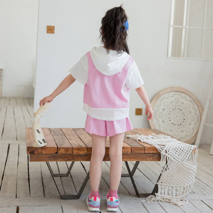 MyKids-USA® Cute Print Pattern Casual T-Shirt Clothing Sets