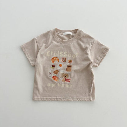 MyKids-USA® Rabbit Style Print Pattern Round Neck T-Shirt & bodysuit