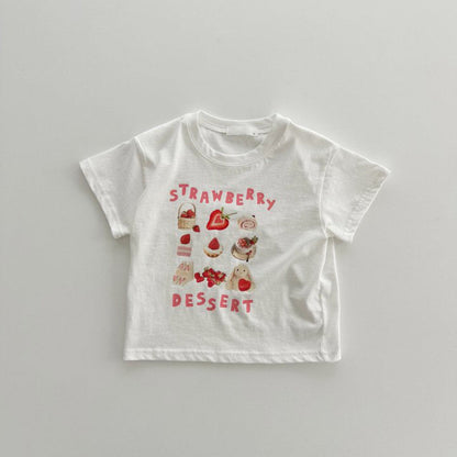 MyKids-USA® Rabbit Style Print Pattern Round Neck T-Shirt & bodysuit