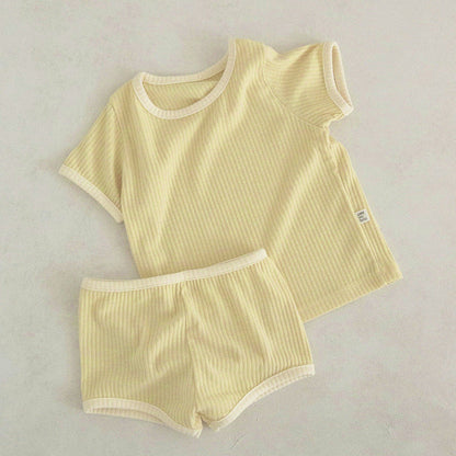 MyKids-USA® Unisex Solid Color Soft Cotton Clothing Sets