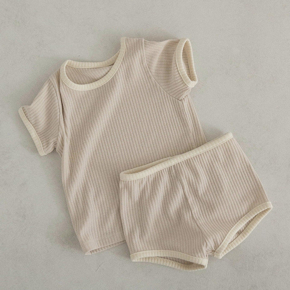 MyKids-USA® Unisex Solid Color Soft Cotton Clothing Sets