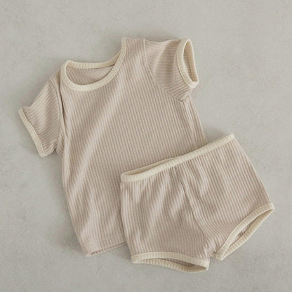 MyKids-USA® Unisex Solid Color Soft Cotton Clothing Sets
