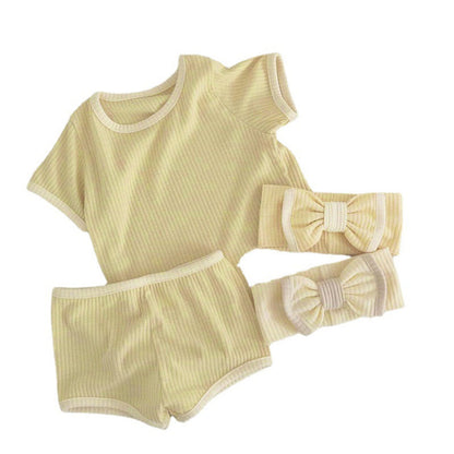 MyKids-USA® Unisex Solid Color Soft Cotton Clothing Sets