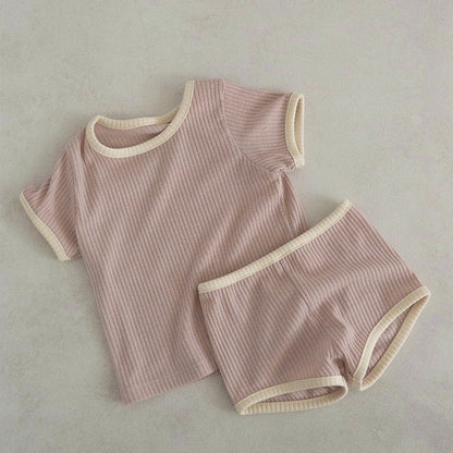 MyKids-USA® Unisex Solid Color Soft Cotton Clothing Sets