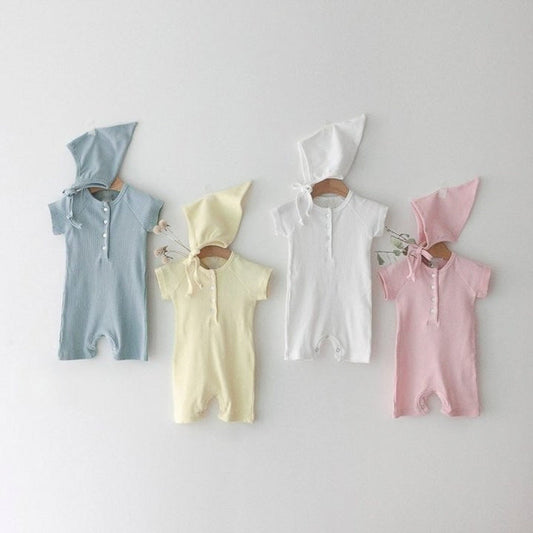 MyKids-USA® Baby Solid Color Western Style Hot Selling Rompers