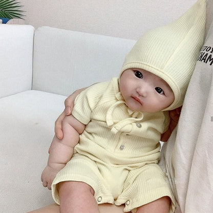 MyKids-USA® Baby Solid Color Western Style Hot Selling Rompers