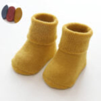 MyKids-USA® Baby Thickened Soft Cotton Anti-Slip Floor Socks