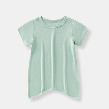 MyKids-USA® Baby Unisex Solid Color Soft Cotton Sleepwear