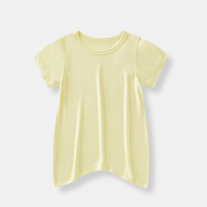 MyKids-USA® Baby Unisex Solid Color Soft Cotton Sleepwear