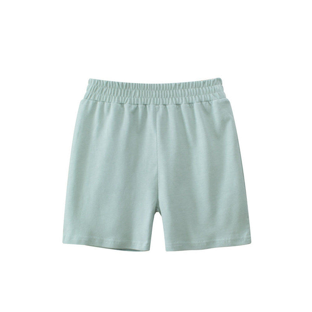 MyKids-USA® Baby Boy Solid Color Mid Pants In