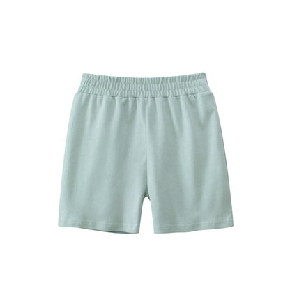 MyKids-USA® Baby Boy Solid Color Mid Pants In