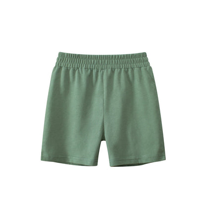MyKids-USA® Baby Boy Solid Color Mid Pants In