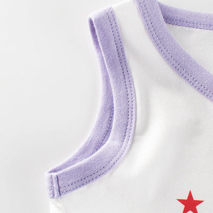 MyKids-USA® Baby Girl Rabbit Pattern Sleeveless Cotton Vest