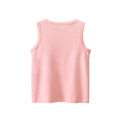 MyKids-USA® Baby Girl Rabbit Pattern Sleeveless Cotton Vest