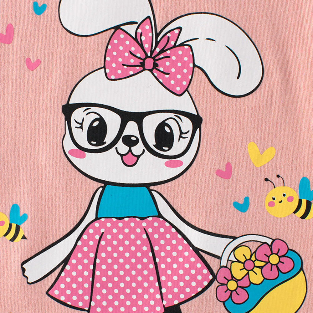 MyKids-USA® Baby Girl Rabbit Pattern Sleeveless Cotton Vest
