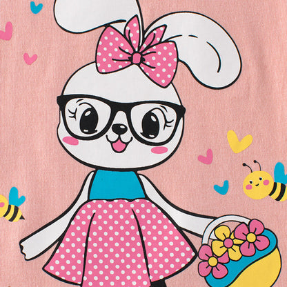 MyKids-USA® Baby Girl Rabbit Pattern Sleeveless Cotton Vest