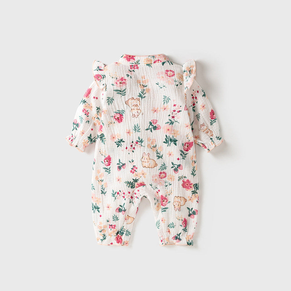 MyKids-USA® Baby Girl Style Home Clothes Romper