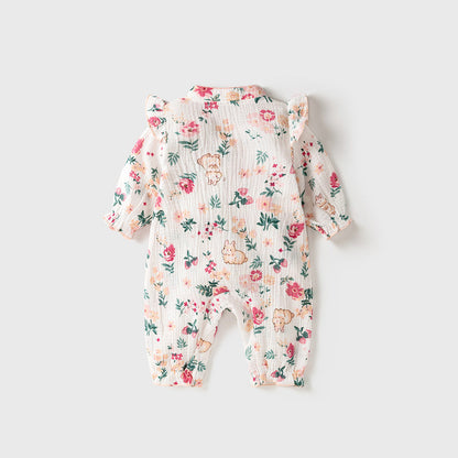 MyKids-USA® Baby Girl Style Home Clothes Romper