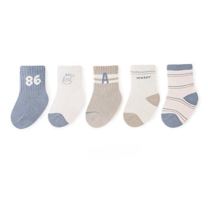 MyKids-USA® Cartoon Print Pattern Baby Socks