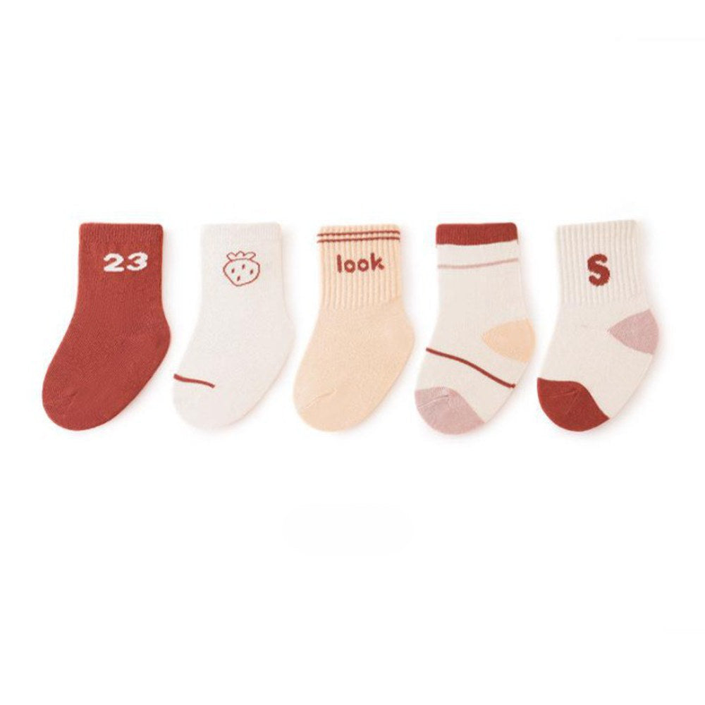 MyKids-USA® Cartoon Print Pattern Baby Socks