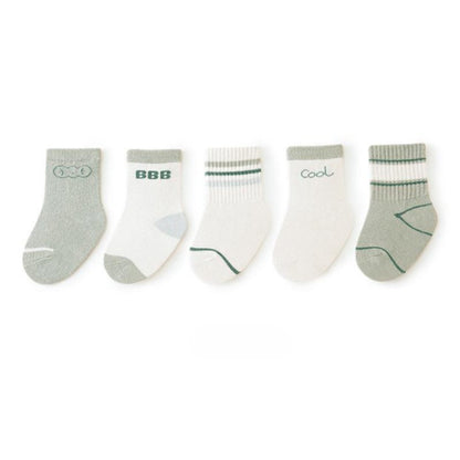 MyKids-USA® Cartoon Print Pattern Baby Socks