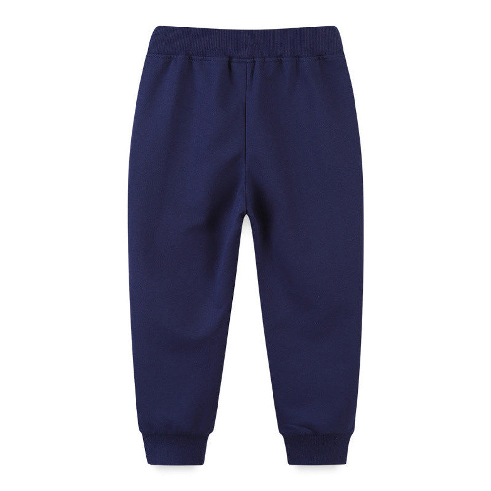 MyKids-USA® Autumn Embroidered Pattern Casual Trousers