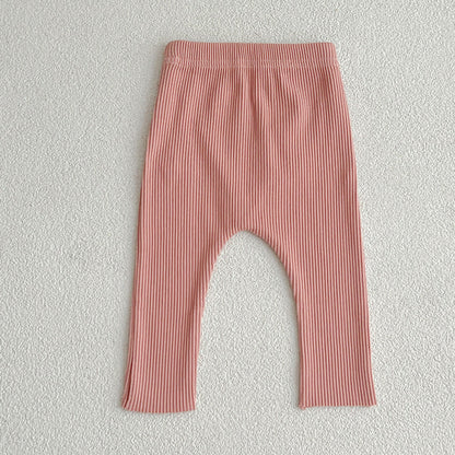 MyKids-USA® Solid Color Soft Cotton Comfy Leggings