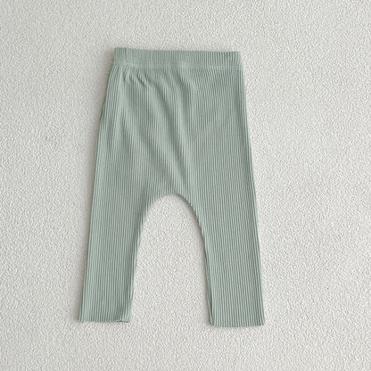 MyKids-USA® Solid Color Soft Cotton Comfy Leggings
