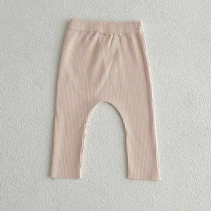 MyKids-USA® Solid Color Soft Cotton Comfy Leggings